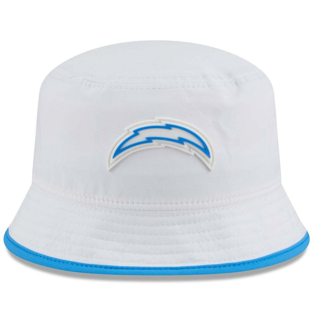 Los Angeles Chargers New Era 2025 NFL Training Camp Stretch Bucket Hat White | NFL