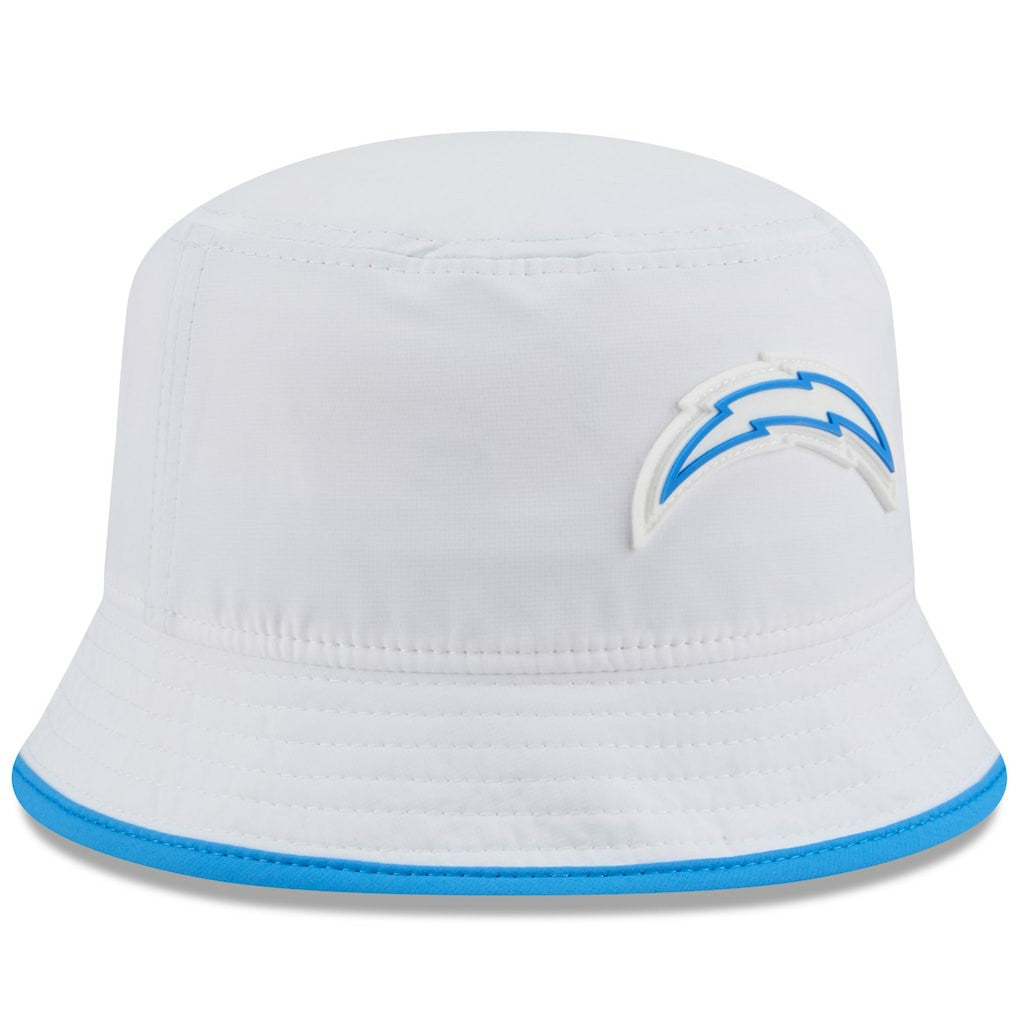 Los Angeles Chargers New Era 2025 NFL Training Camp Stretch Bucket Hat White | NFL
