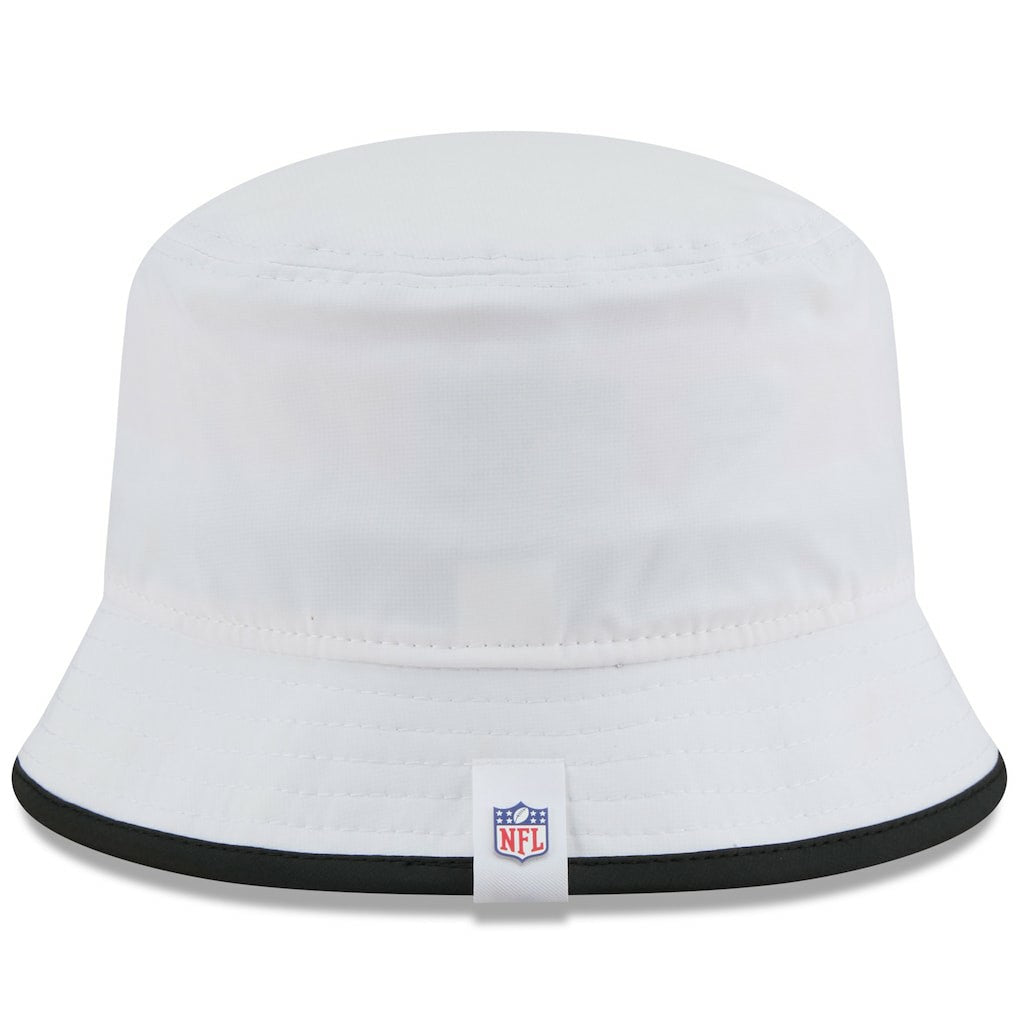 New Orleans Saints New Era 2025 NFL Training Camp Stretch Bucket Hat White | NFL