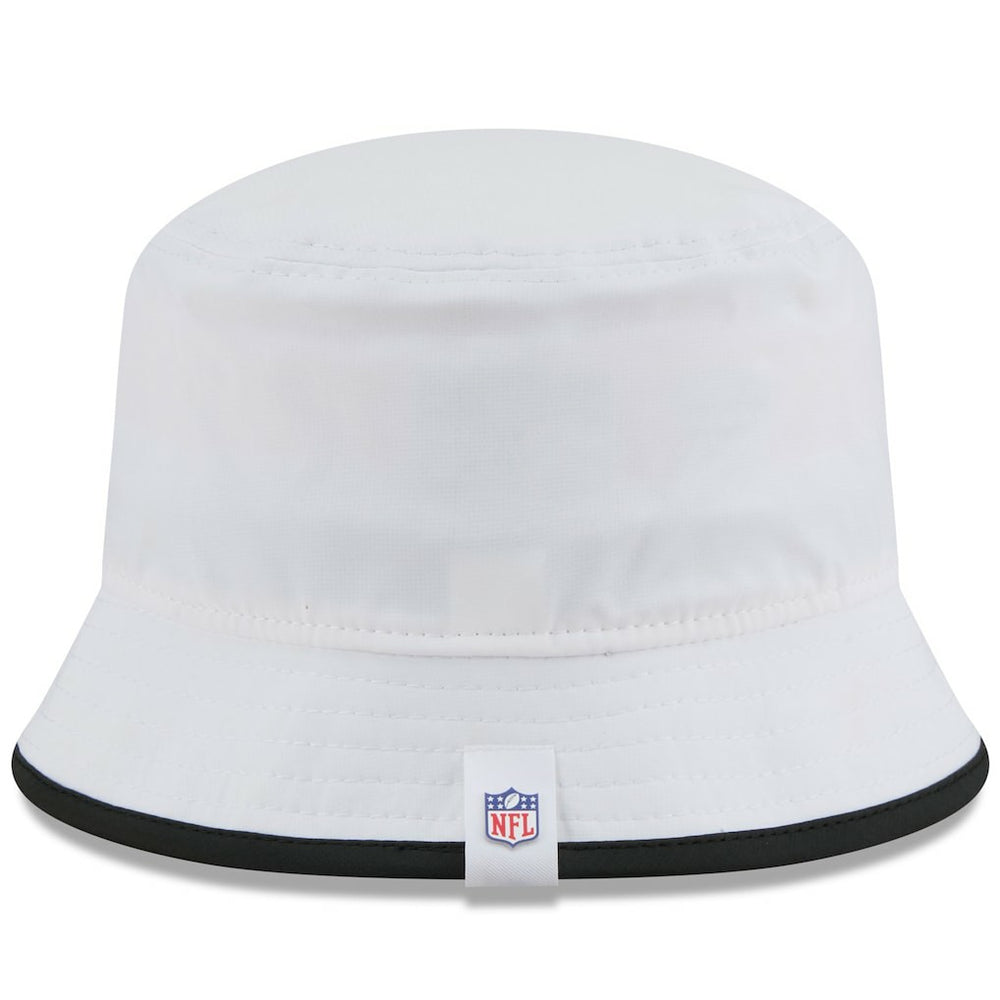 New Orleans Saints New Era 2025 NFL Training Camp Stretch Bucket Hat White | NFL