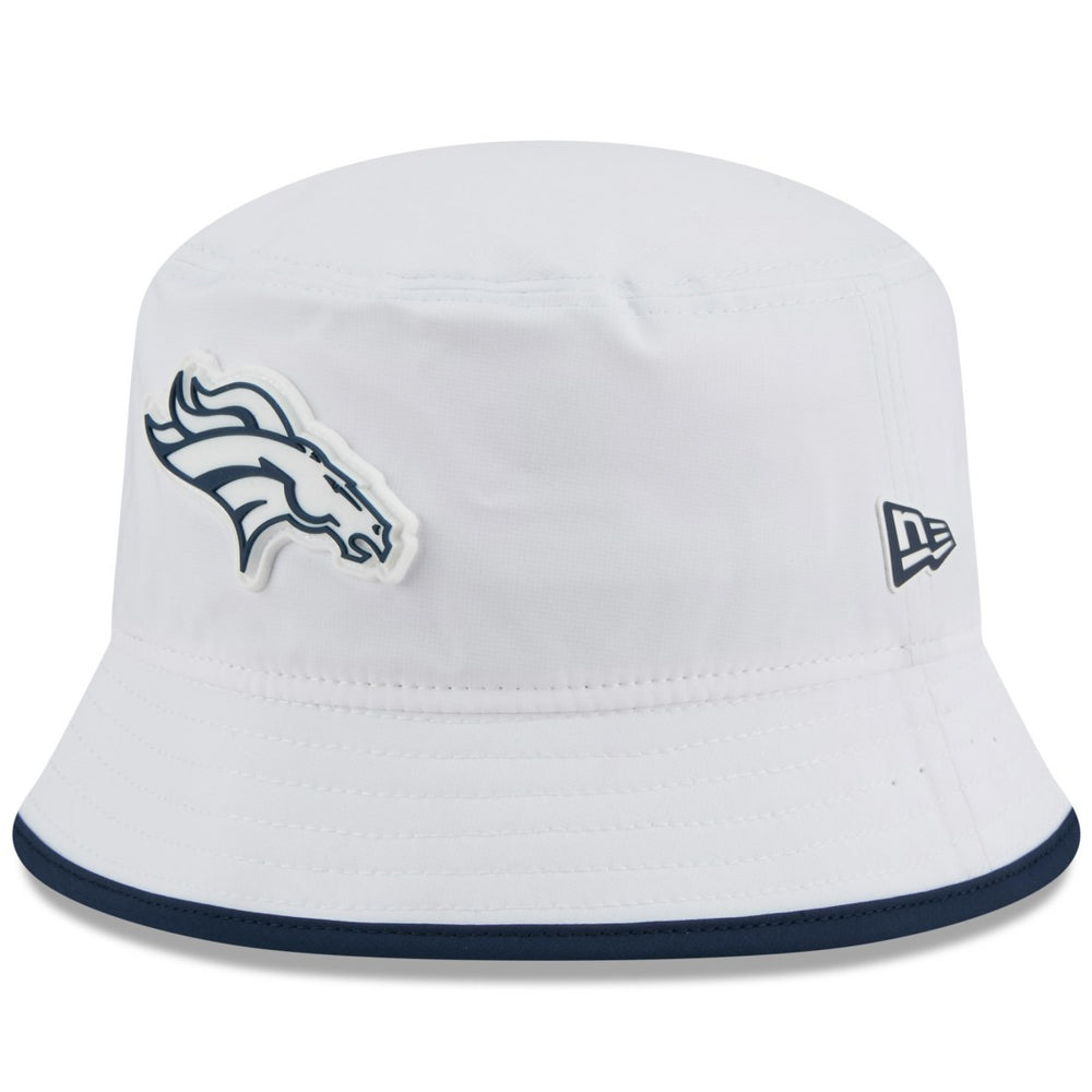 Denver Broncos New Era 2025 NFL Training Camp Stretch Bucket Hat White | NFL
