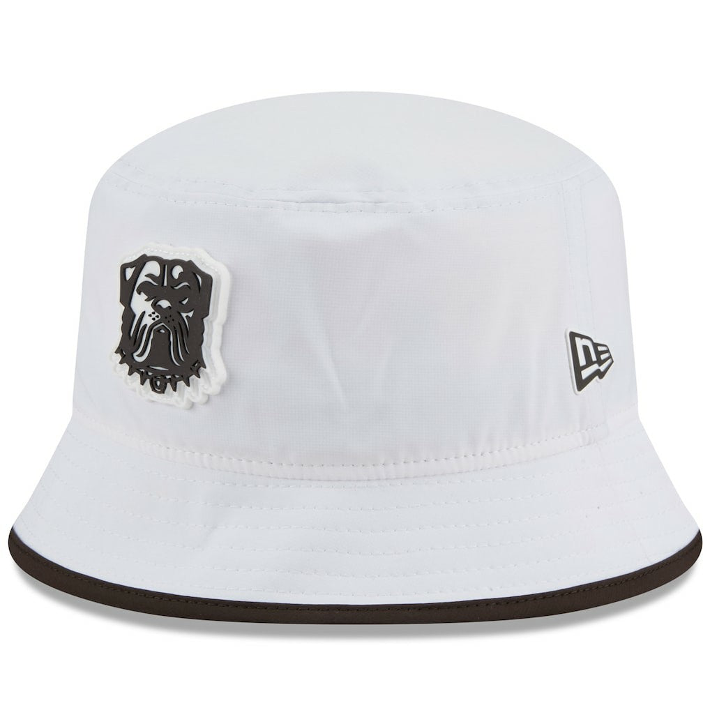 Cleveland Browns New Era 2025 NFL Training Camp Stretch Bucket Hat White | NFL