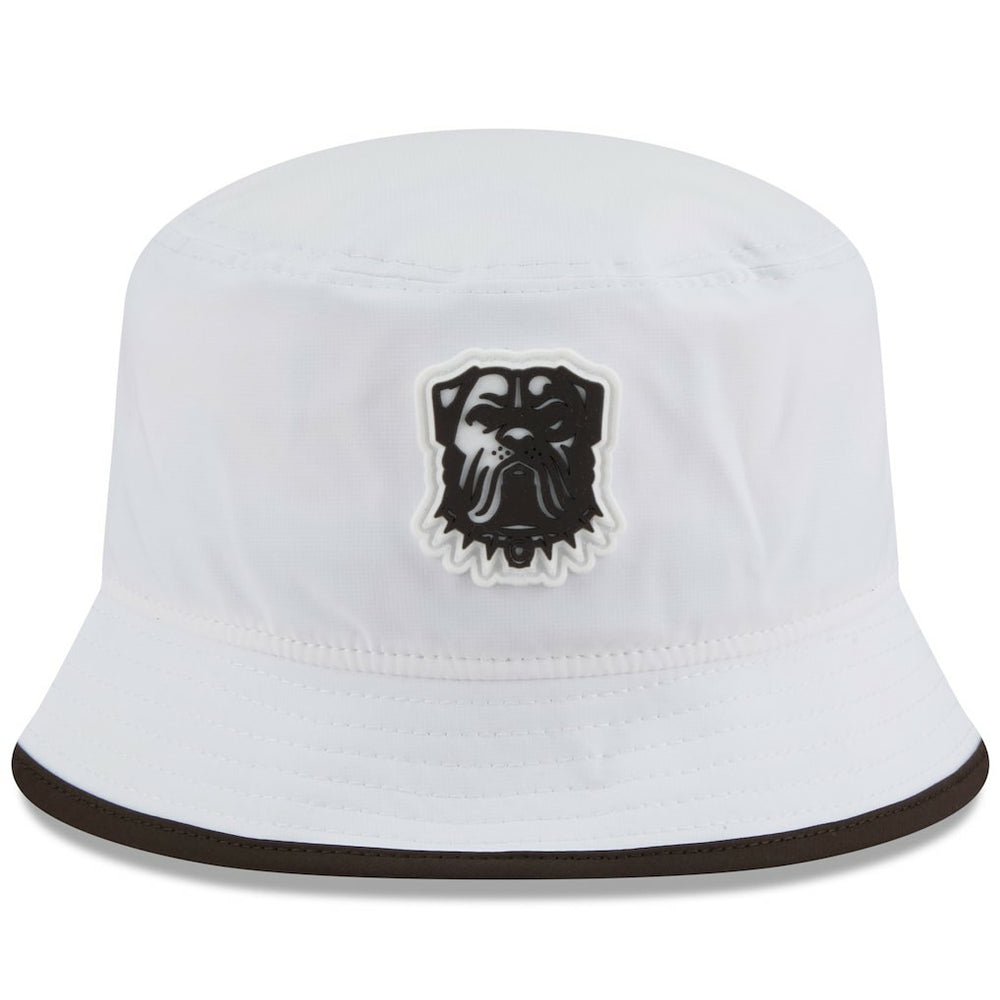 Cleveland Browns New Era 2025 NFL Training Camp Stretch Bucket Hat White | NFL