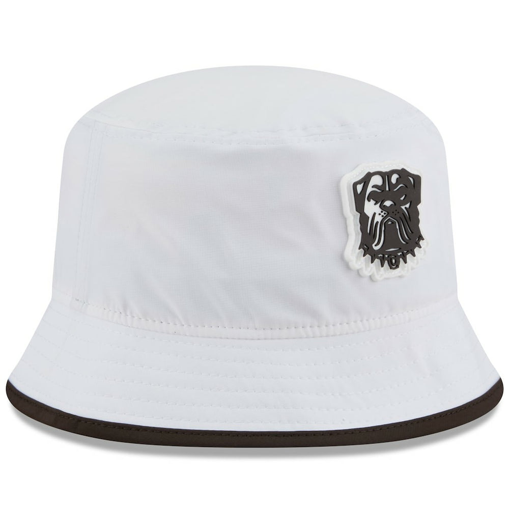 Cleveland Browns New Era 2025 NFL Training Camp Stretch Bucket Hat White | NFL