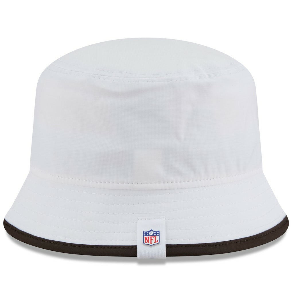 Cleveland Browns New Era 2025 NFL Training Camp Stretch Bucket Hat White | NFL