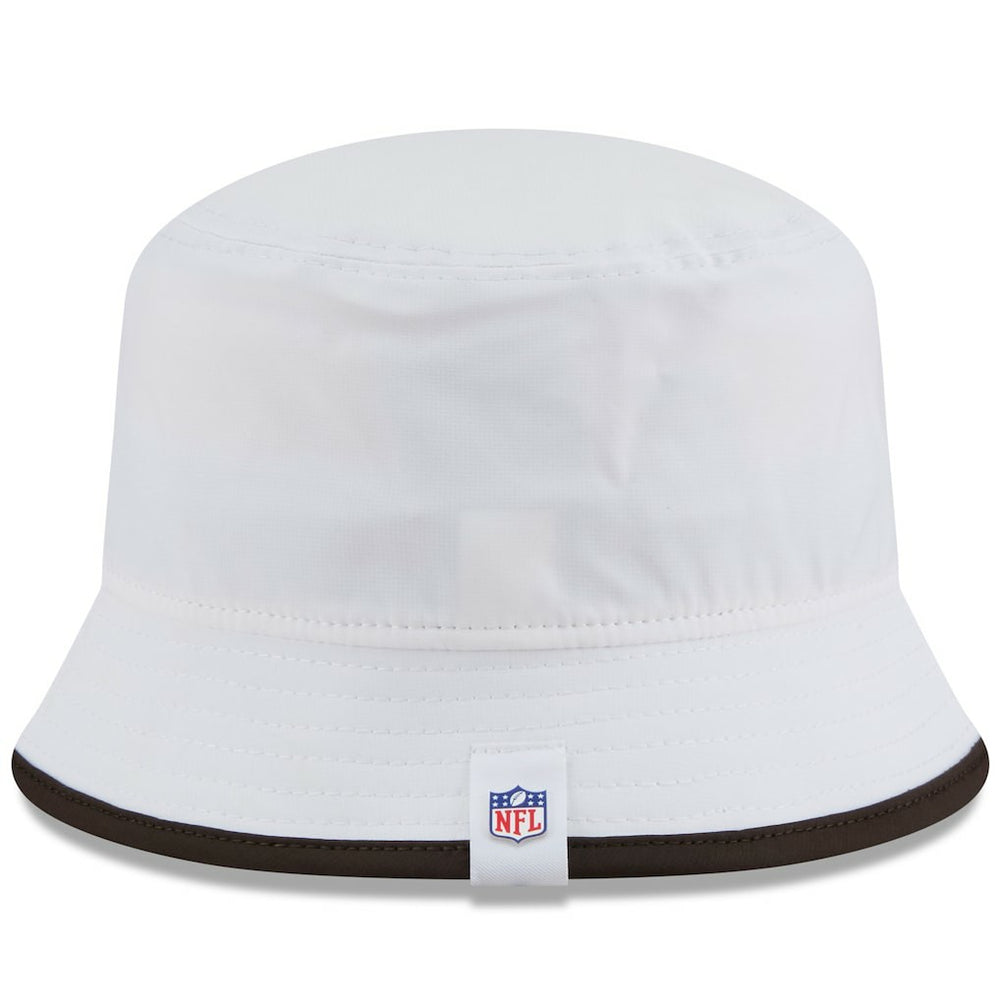 Cleveland Browns New Era 2025 NFL Training Camp Stretch Bucket Hat White | NFL