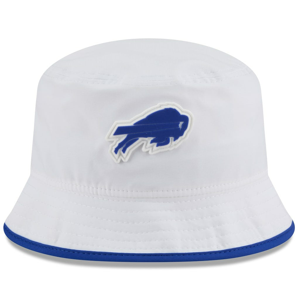 Buffalo Bills New Era 2025 NFL Training Camp Stretch Bucket Hat White | NFL