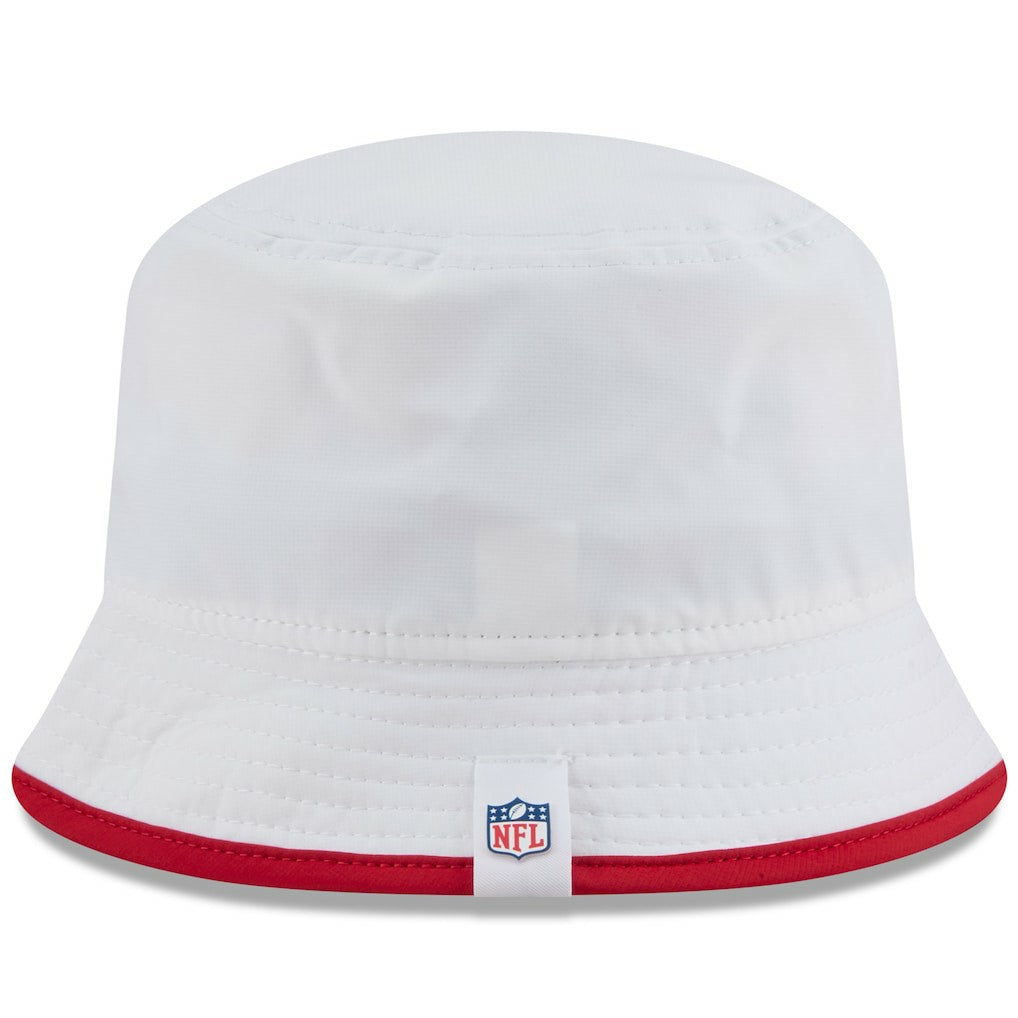 San Francisco 49ers New Era 2025 NFL Training Camp Stretch Bucket Hat White | NFL