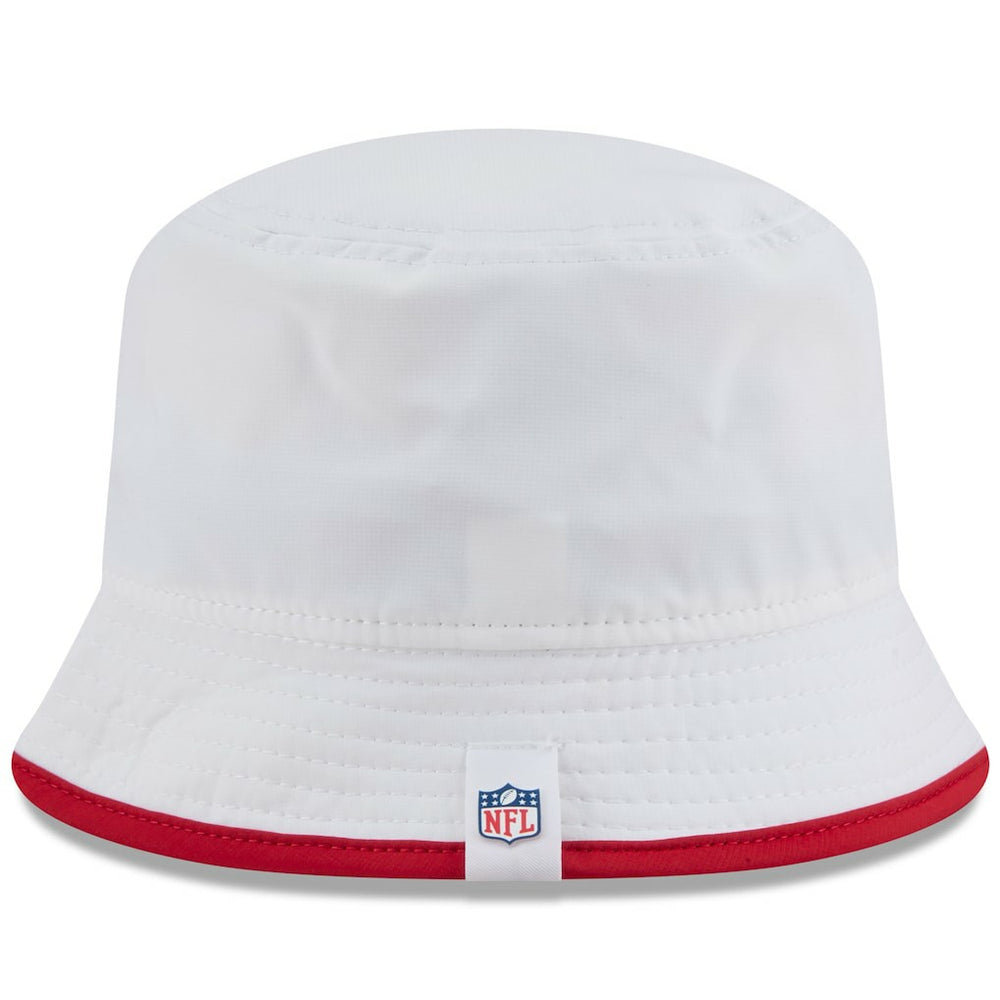 San Francisco 49ers New Era 2025 NFL Training Camp Stretch Bucket Hat White | NFL