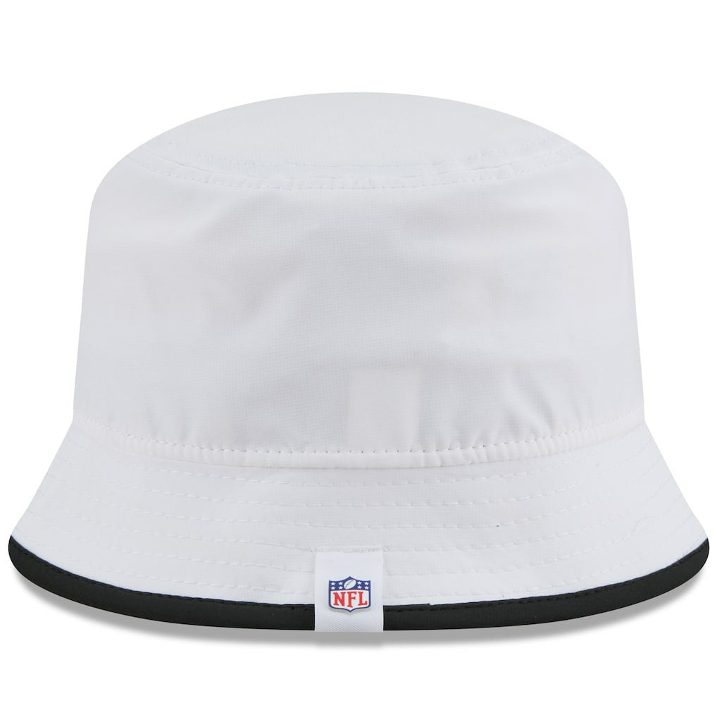 Pittsburgh Steelers New Era 2025 NFL Training Camp Stretch Bucket Hat White | NFL