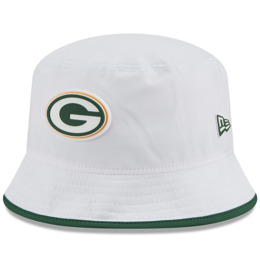 Green Bay Packers New Era 2025 NFL Training Camp Stretch Bucket Hat White | NFL