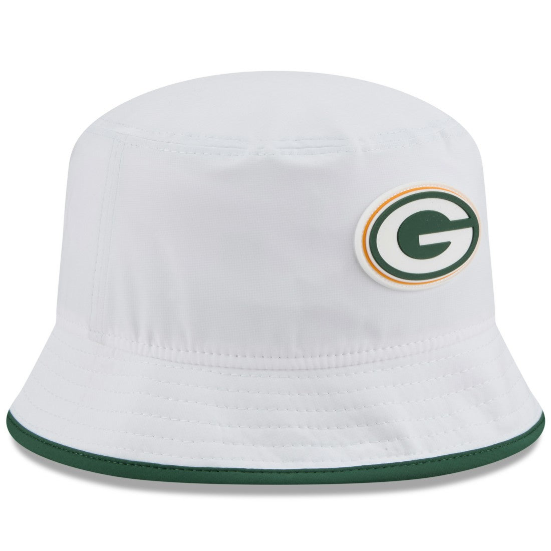 Green Bay Packers New Era 2025 NFL Training Camp Stretch Bucket Hat White | NFL