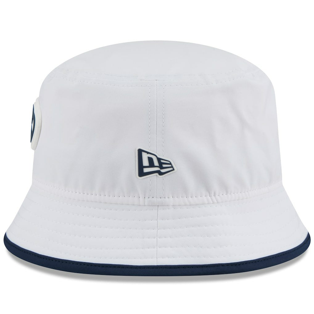 Seattle Seahawks New Era 2025 NFL Training Camp Stretch Bucket Hat White | NFL