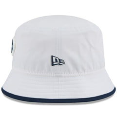 Seattle Seahawks New Era 2025 NFL Training Camp Stretch Bucket Hat White | NFL