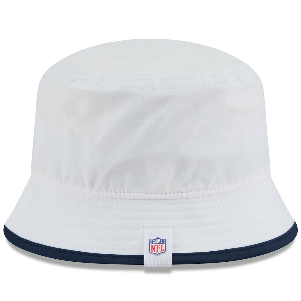 Seattle Seahawks New Era 2025 NFL Training Camp Stretch Bucket Hat White | NFL
