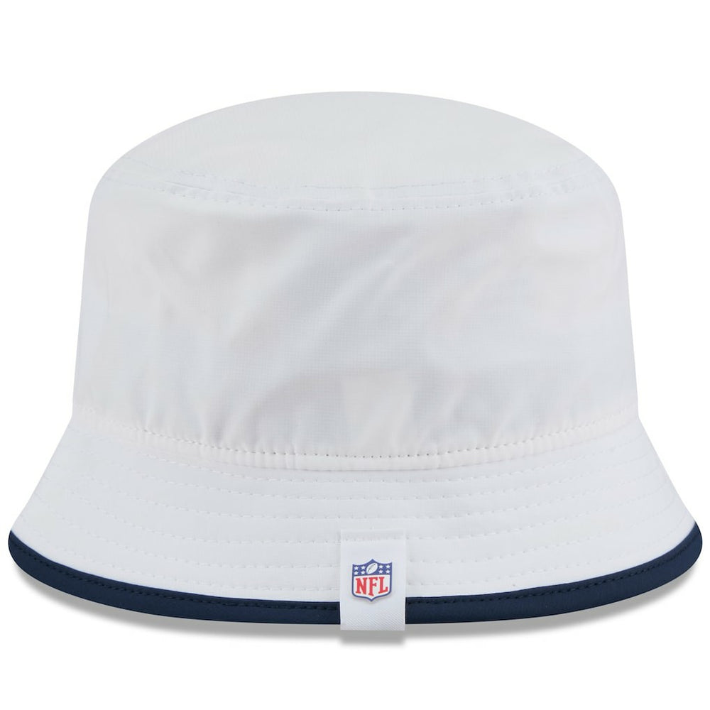 Seattle Seahawks New Era 2025 NFL Training Camp Stretch Bucket Hat White | NFL