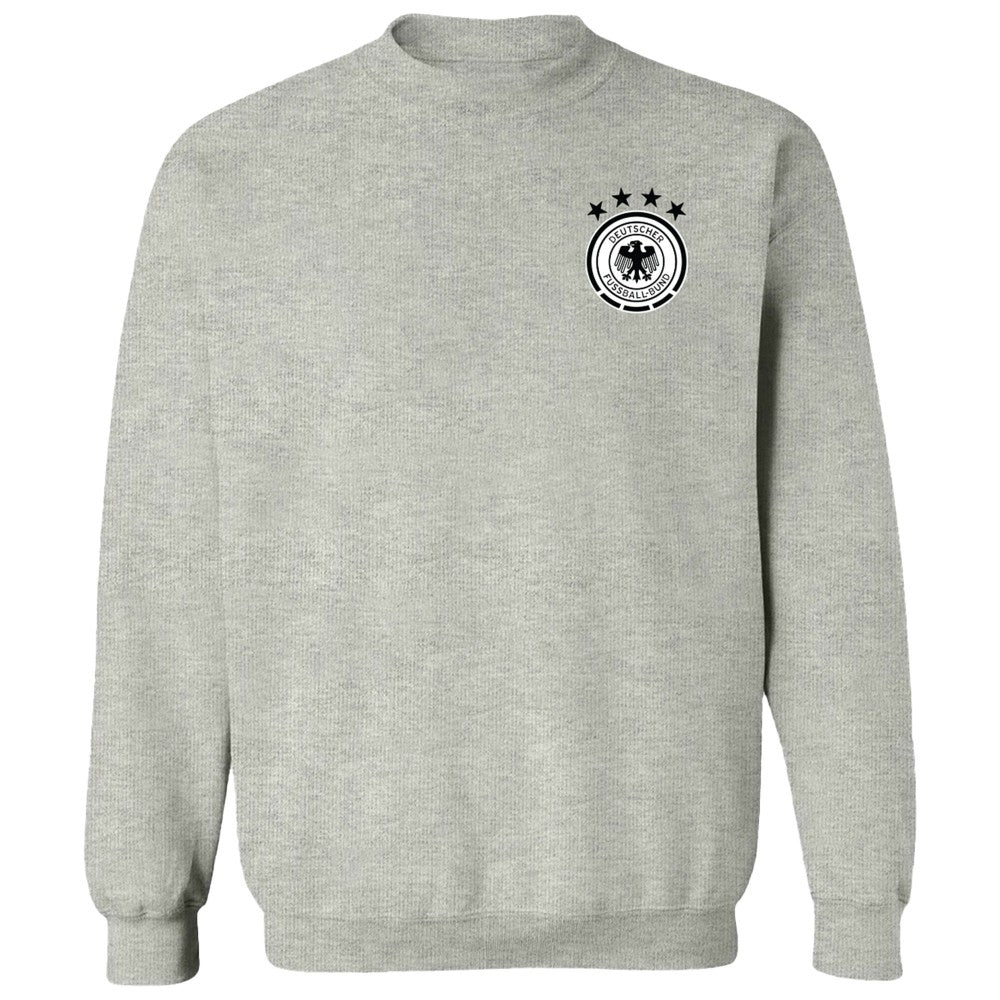 Germany National Team Vive La Fete Women's Impressions Artwork Pullover Sweatshirt Gray - FIFA World CUP