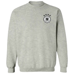 Germany National Team Vive La Fete Women's Impressions Artwork Pullover Sweatshirt Gray - FIFA World CUP
