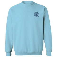 Manchester City Vive La Fete Women's Impressions Artwork Pullover Sweatshirt Sky Blue - FIFA World CUP
