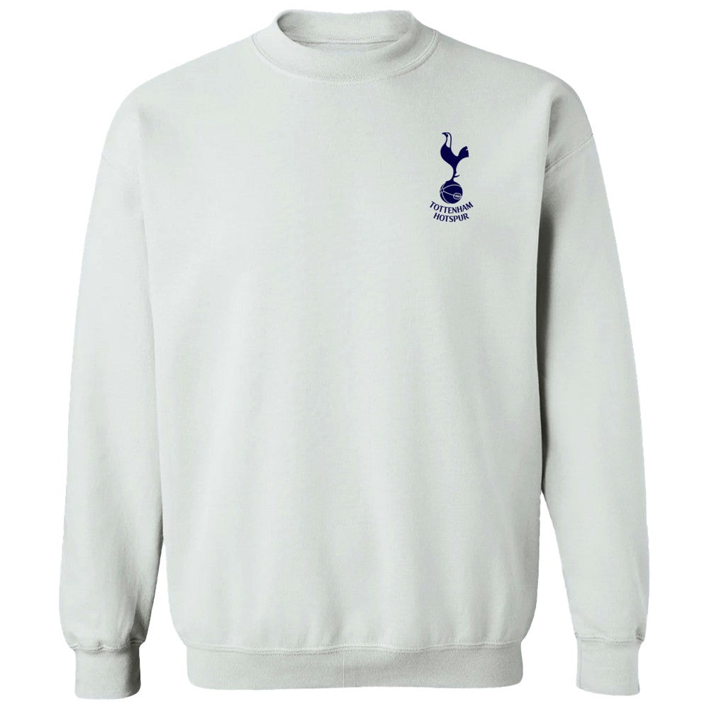 Tottenham Hotspur Vive La Fete Women's Impressions Artwork Pullover Sweatshirt White - FIFA World CUP