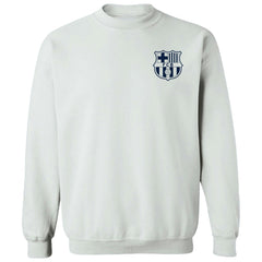 Barcelona Vive La Fete Women's Impressions Artwork Pullover Sweatshirt White - FIFA World CUP