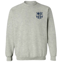 Barcelona Vive La Fete Women's Impressions Artwork Pullover Sweatshirt Gray - FIFA World CUP