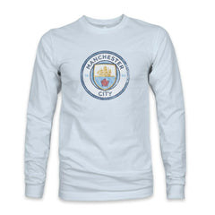 Manchester City 1863FC Color Badge Long Sleeve T-Shirt Light Blue - FIFA World CUP