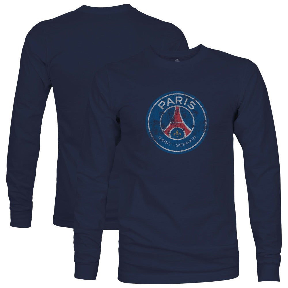 Paris Saint-Germain 1863FC Color Badge Long Sleeve T-Shirt Navy - FIFA World CUP