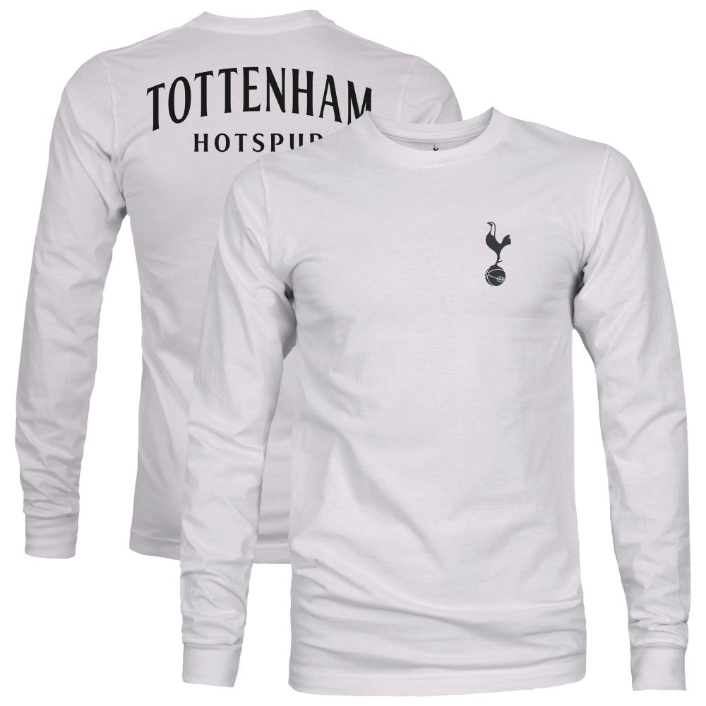 Tottenham Hotspur 1863FC Back Team Arch Long Sleeve T-Shirt Gray - FIFA World CUP