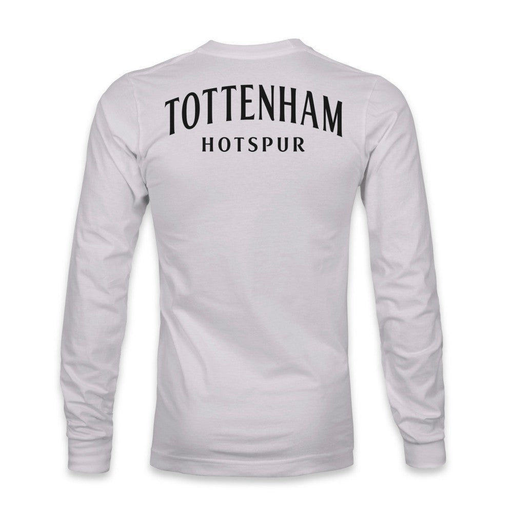 Tottenham Hotspur 1863FC Back Team Arch Long Sleeve T-Shirt Gray - FIFA World CUP