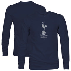 Tottenham Hotspur 1863FC Mono Badge Long Sleeve T-Shirt Navy - FIFA World CUP