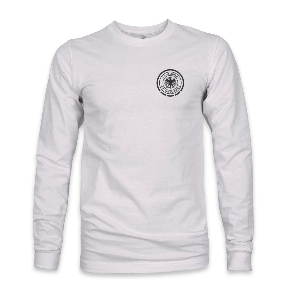 Germany National Team 1863FC Team Arch Long Sleeve T-Shirt Silver - FIFA World CUP