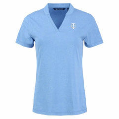 Minnesota Twins Cutter & Buck Forge Heathered Stretch Blade Top - MLB