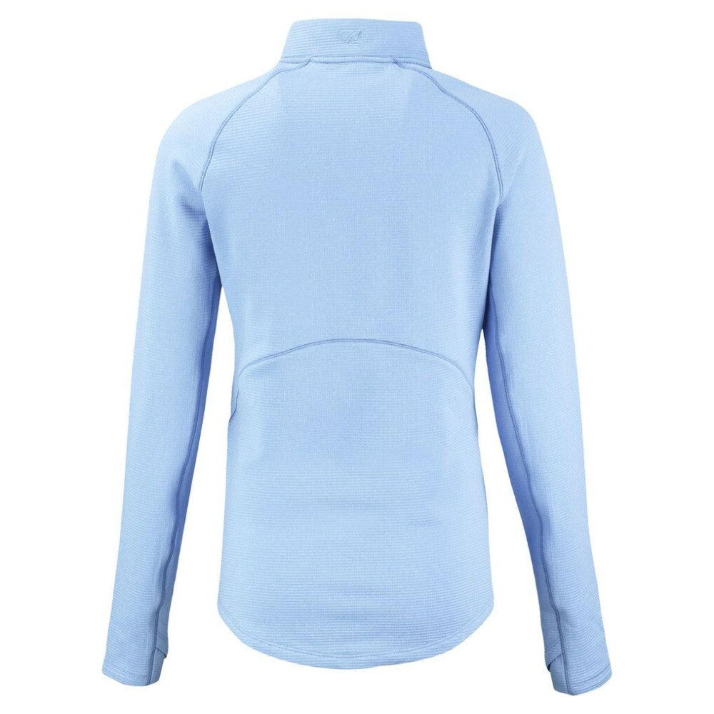 Chicago Cubs Cutter & Buck Women's Peshastin Eco Fleece Recycled Half-Zip Jacket - MLB