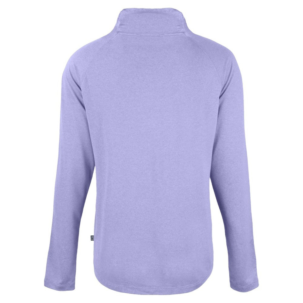 Minnesota Twins Cutter & Buck Women's Coastline Epic Comfort Eco Recycled Funnel Neck Pullover Top - MLB