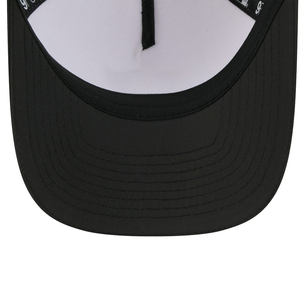 Las Vegas Raiders New Era Youth 2025 NFL Training Camp A-Frame 9FORTY Adjustable Hat White/Black | NFL