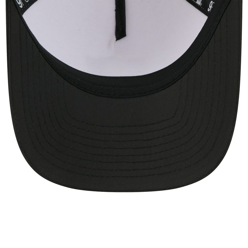 Las Vegas Raiders New Era Youth 2025 NFL Training Camp A-Frame 9FORTY Adjustable Hat White/Black | NFL