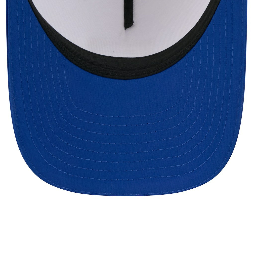 New York Giants New Era Youth 2025 NFL Training Camp A-Frame 9FORTY Adjustable Hat White/Royal | NFL