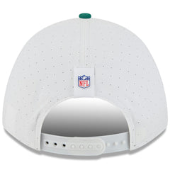 New York Jets New Era Youth 2025 NFL Training Camp A-Frame 9FORTY Adjustable Hat White/Green | NFL