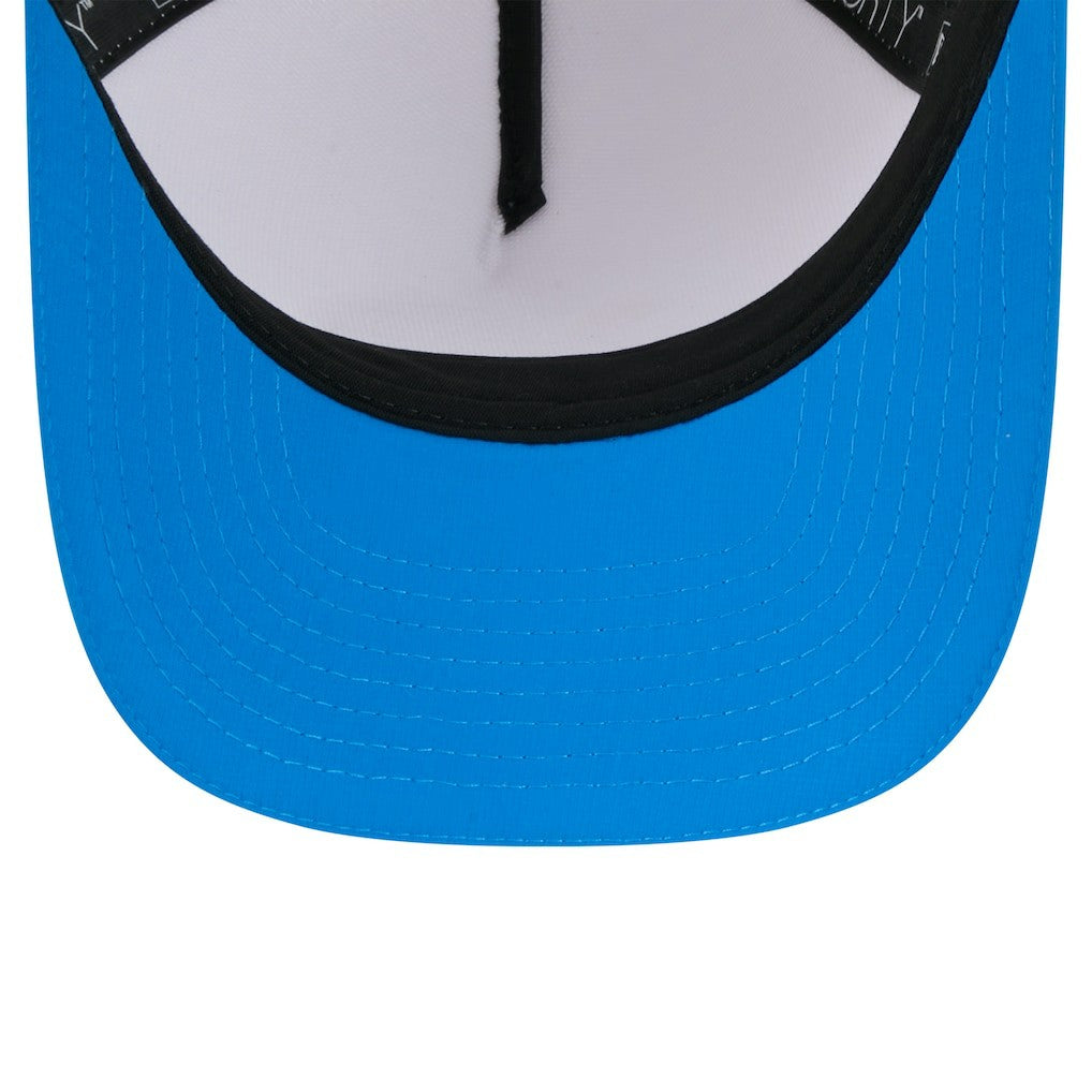 Detroit Lions New Era Youth 2025 NFL Training Camp A-Frame 9FORTY Adjustable Hat White/Blue | NFL