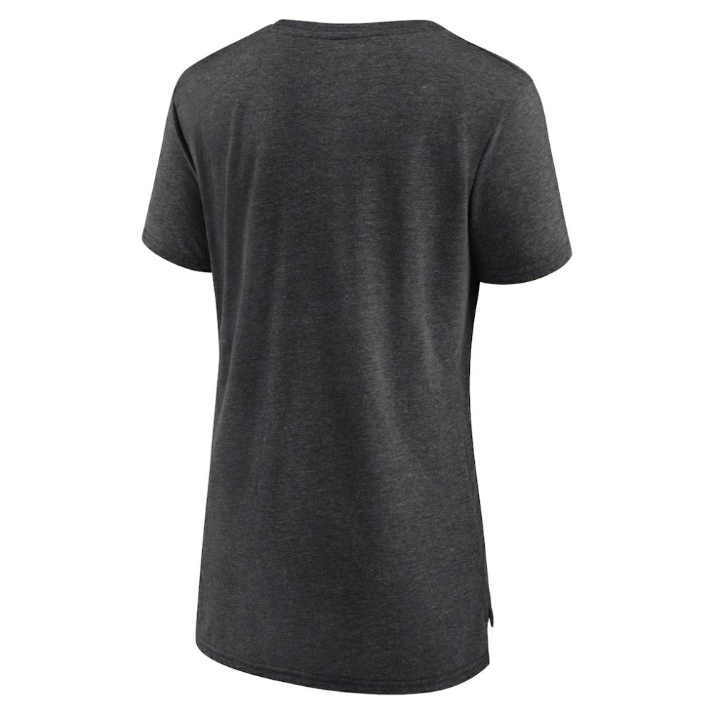 Boston Bruins Women's Proud Tri-Blend T-Shirt - Gray - NHL
