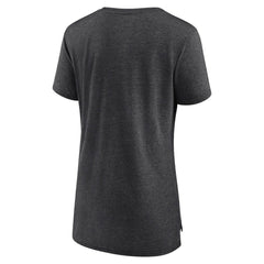 Columbus Blue Jackets Women's Proud Tri-Blend T-Shirt - Gray - NHL