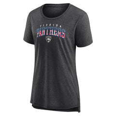 Florida Panthers Women's Proud Tri-Blend T-Shirt - Gray - NHL