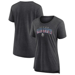 Vegas Golden Knights Women's Proud Tri-Blend T-Shirt - Gray - NHL