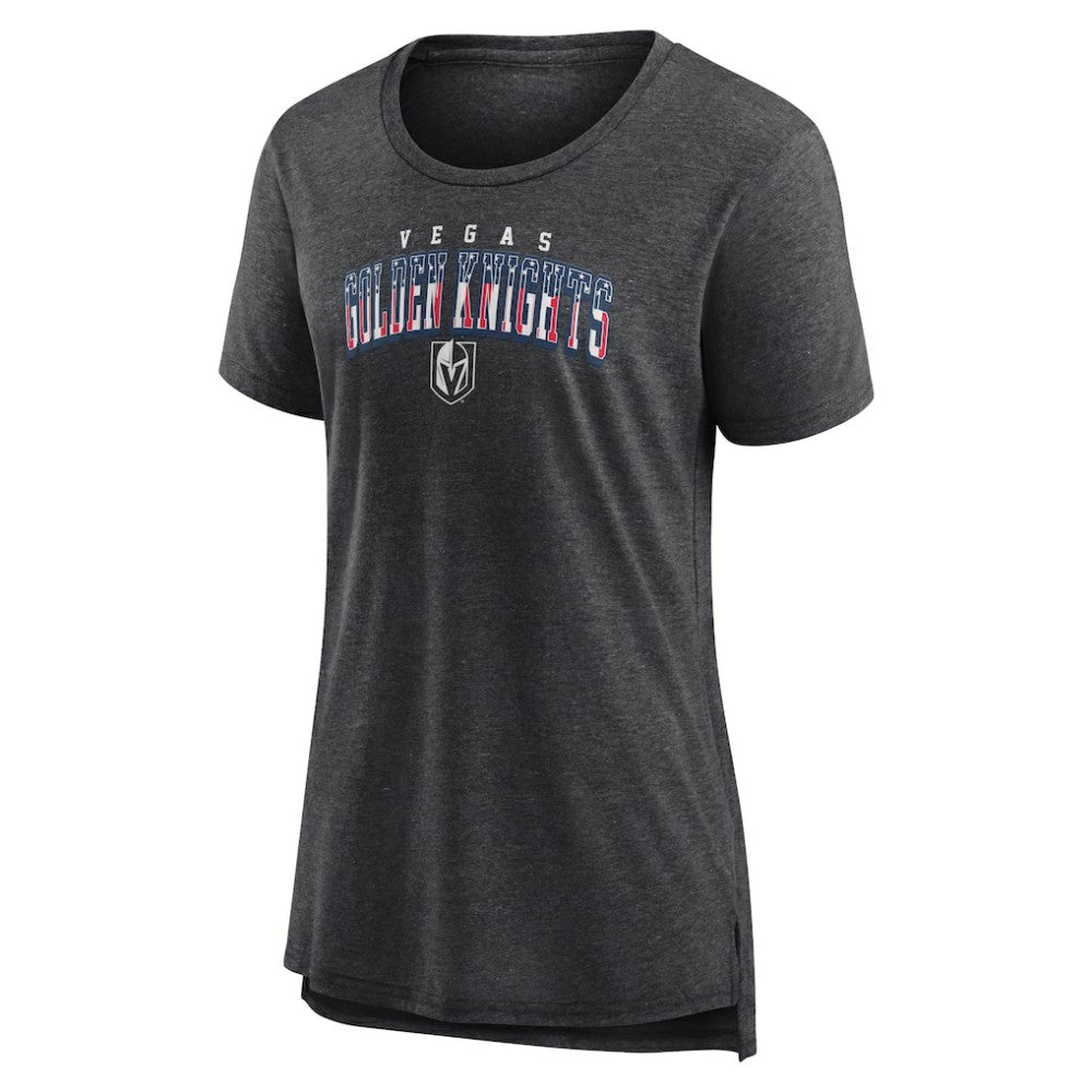 Vegas Golden Knights Women's Proud Tri-Blend T-Shirt - Gray - NHL