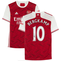 Dennis Bergkamp Arsenal Autographed 2020-21 Red Home Jersey BAS | Fanatics discount