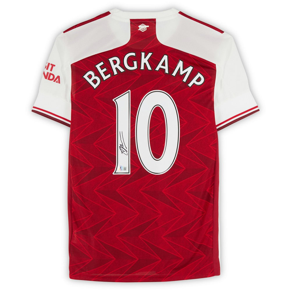 Dennis Bergkamp Arsenal Autographed 2020-21 Red Home Jersey BAS | Fanatics discount