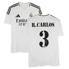 Roberto Carlos Real Madrid Autographed 2024-25 White Home Jersey BAS | Fanatics online