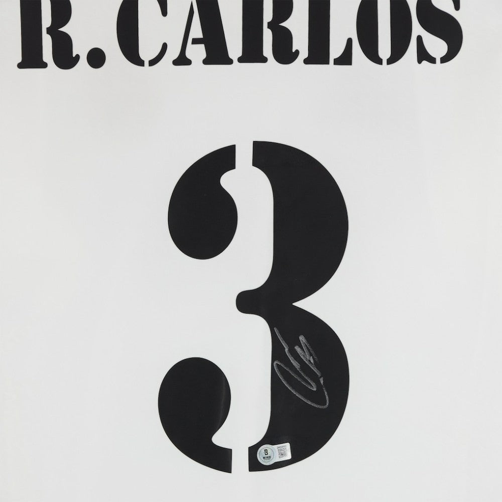 Roberto Carlos Real Madrid Autographed 2024-25 White Home Jersey BAS | Fanatics online