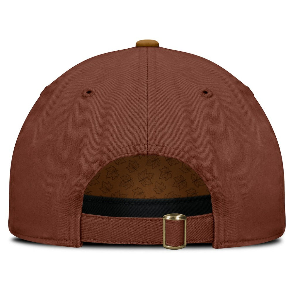 Boston Bruins Fanatics Fall Leaves Timber Adjustable Hat - Brown - NHL